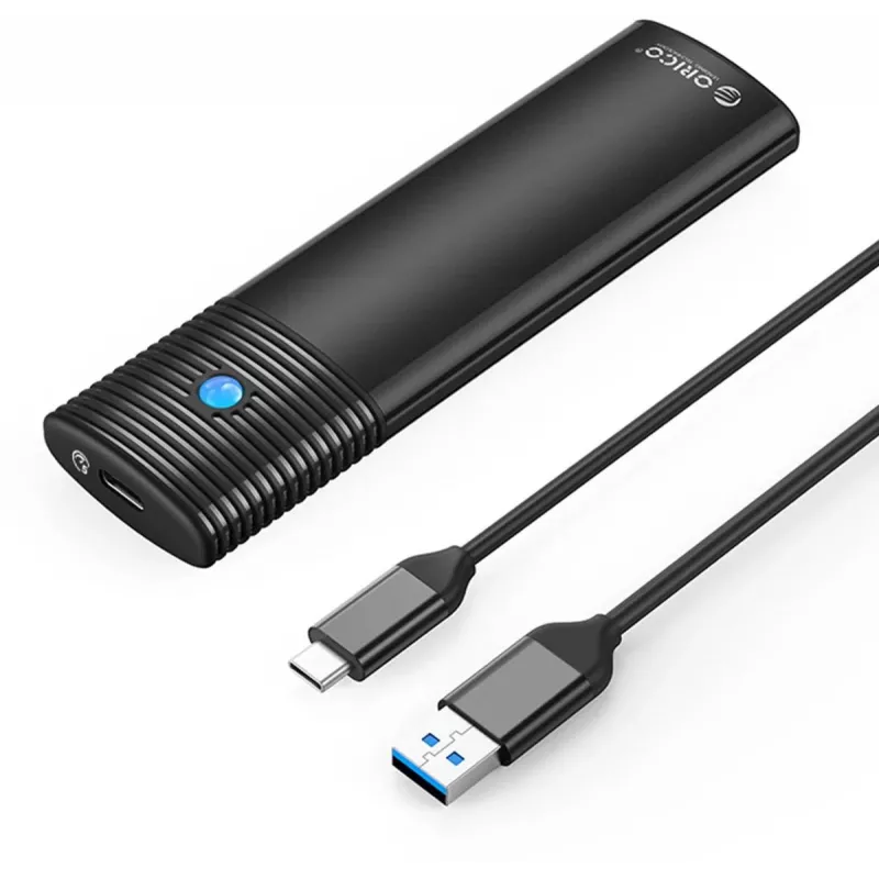 ORICO M.2 SATA SSD ārējais korpuss USB-C 5Gbps Melns PWM2-BK-EP