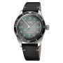 ORIS Aquis Date 40mm automātiskais pulkstenis ar zilu ciparnīcu, nerūsējošā tērauda aproce, vīriešu 40530752089