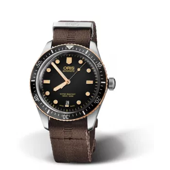 ORIS Aquis Date 43540752030 Vīriešu Automātiskais Pulkstenis 40mm Zils Ciparnīca Nerūsējošā Tērauda Rokasprādze