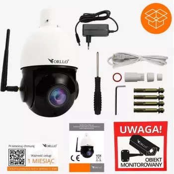 ORLLO Z10 āra PTZ IP WiFi kamera 4MP ar 18x tālummaiņu