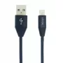 ORSEN S31 Lightning kabelis 2.1A 1,2m Melns