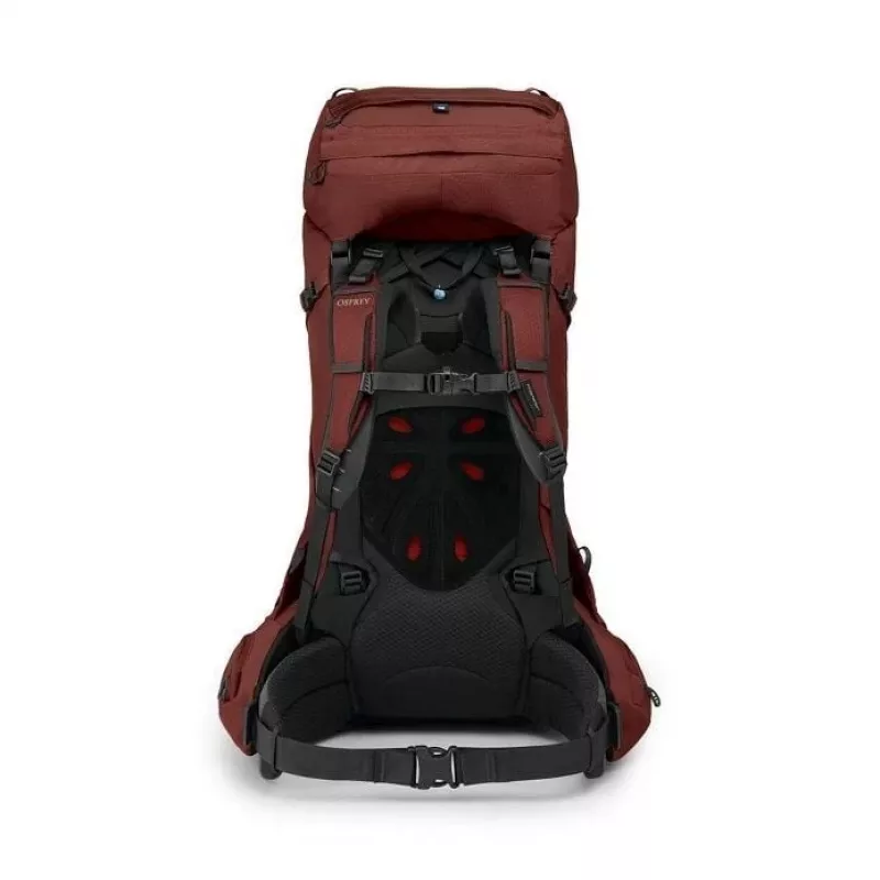Osprey Aether 65 pārgājienu mugursoma S/M Garnet Red
