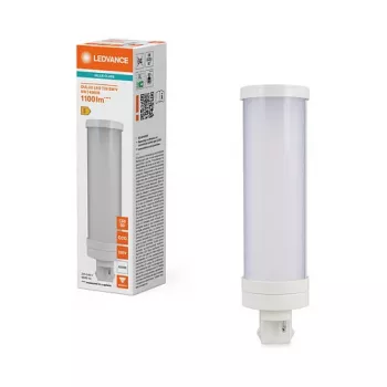 OSRAM DULUX T26 EM V 9W/840 LED retrofit spuldze, GX24d-3, 1100 lm, 4000 K vēsi balta, 9W (aizstāj 26W CFL)