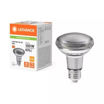 Osram R8010036 DIM 8.5W 827 E27 P LED Reflektora lampa 670 lm 2700K E27 Dimējama
