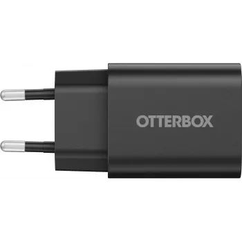 OtterBox 78-81362 20W USB-C sienas lādētājs, Power Delivery 3.0, melns
