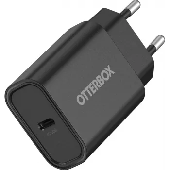 OtterBox 78-81362 20W USB-C sienas lādētājs, Power Delivery 3.0, melns