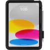 OtterBox Defender Series Kickstand Case for iPad 10th Gen - Ultra-Robusts aizsargmaciņš ar integrētu ekrāna aizsargu un statīvu - Melns (77-93756)