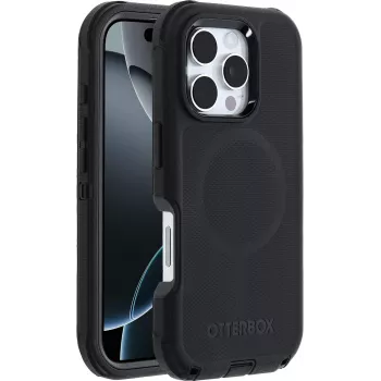 OtterBox Defender Series MacSafe Macītis Apple iPhone 16 Pro - Melns