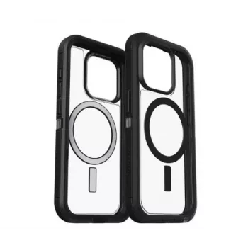 OtterBox Defender XT Maciņš Apple iPhone 15, 14, 13 - Dark Side (Caurspīdīgs/Melns)