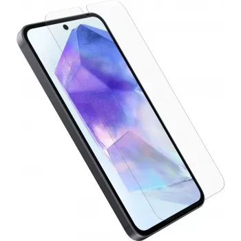 OtterBox Glass Series ekrāna aizsargs Samsung Galaxy A55 5G - caurspīdīgs - triecienizturīgs - skrāpējumizturīgs - nesalūstošs - 1 iepakojums (77-95481)