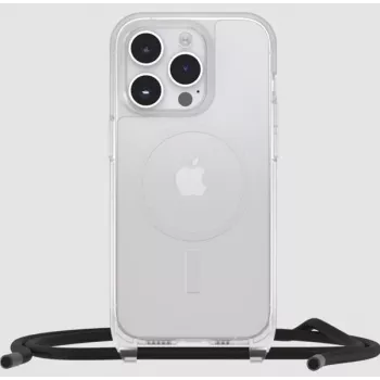 OtterBox React Case ar Lanyard Apple iPhone 15 Pro (MagSafe) - Caurspīdīgs