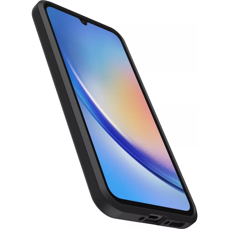 OtterBox React Series Back Cover for Samsung Galaxy A34 5G Black Pro Pack (77-91637)