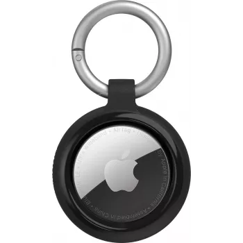 OtterBox Sleek Keychain Apple AirTag maciņš - melns