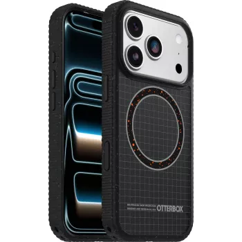 OtterBox Sole Series apvalks Apple iPhone 17 Pro, Night Raid Black, MagSafe