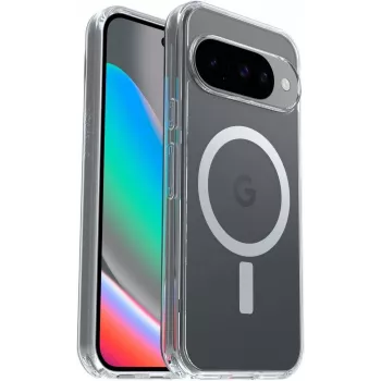 OtterBox Symmetry Clear Magnets Case for Google Pixel 10 / Pixel 10 Pro (Clear) - 77-98095