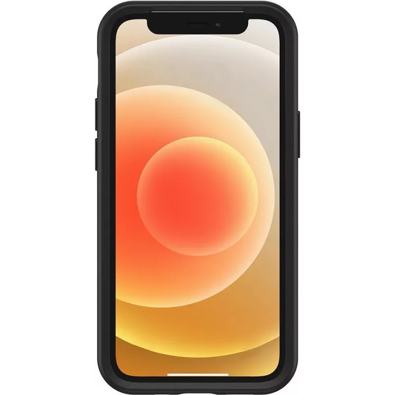 OtterBox Symmetry Series aizmugures vāks Apple iPhone 12 / 12 Pro - melns 77-66197