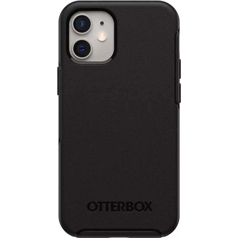 OtterBox Symmetry Series aizmugures vāks Apple iPhone 12 / 12 Pro - melns 77-66197