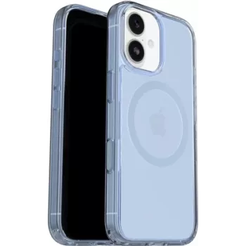 OtterBox Symmetry Series Clear MagSafe apvalks iPhone 17 – zils