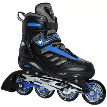 Outrace Ghost Sky Blue Skrituļslidas PW-125C Melns-Zils Izmērs 43-46