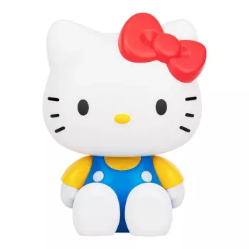 Paladone Hello Kitty Shaped Money Box – Keramikas monētu krājkasīte, oficiāla Sanrio prece, balta/rozā/melna, 13.5 x 13.5 x 16.5 cm