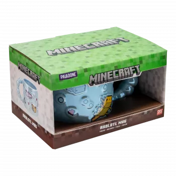 Paladone Minecraft Axolotl Bubble Shaped Mug - 325 ml Keramika Rozā