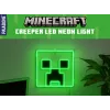 Paladone Minecraft Creeper LED Neon Sienas Gaisma