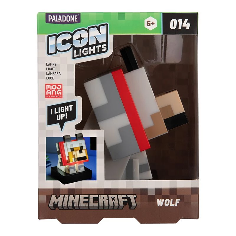 Paladone Minecraft Vilka ikonas gaisma
