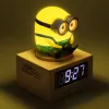 Paladone Minions Icon modinātājs - digitāls LED, USB barošana, snaudas funkcija