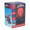 Paladone Spider-Man Icon modinātājpulkstenis - digitālais LED, sarkans/melns