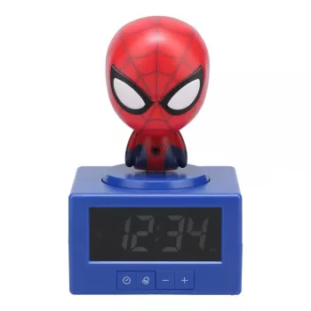 Paladone Spider-Man Icon modinātājpulkstenis - digitālais LED, sarkans/melns