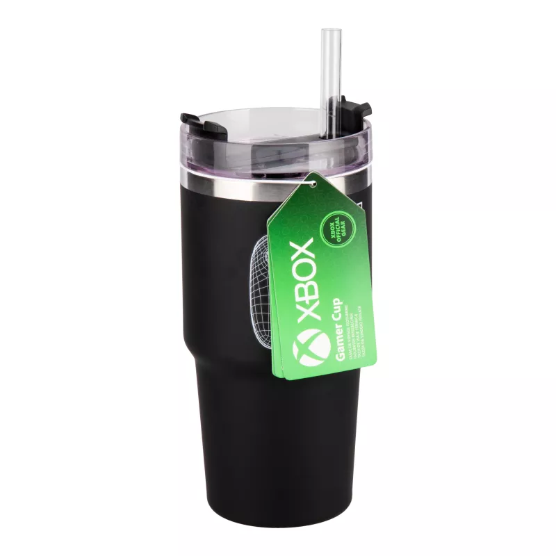 Paladone Xbox Gamer Cup - keramikas krūze ar kontroliera rokturi, 300 ml, melna/zaļa