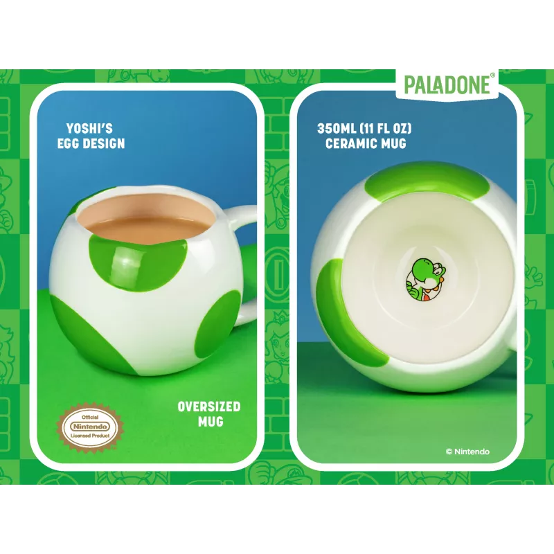 Paladone Yoshi Egg formas krūze