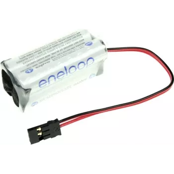Panasonic eneloop NiMH akumulatoru komplekts 4xAAA 4,8V 750mAh ar kabeli un kontaktdakšu 124005