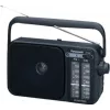 Panasonic RF-2400DEG-K pārnēsājams analogais AM/FM radio - melns