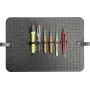 PARAT CLASSIC Perforētais instrumentu kofera ieliktnis elastīgai instrumentu organizēšanai, melns, 460 x 310 x 5 mm 497000171