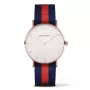 Paul Hewitt Sarstedt Unisex Quartz Watch 39mm Rose Gold Stainless Steel Navy Blue Nylon Strap PH-SARSTWNR20
