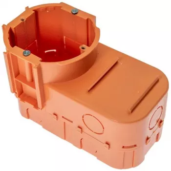PAWBOL A.0083 dziļā iegremdējamā sadales kārba elektronikai, 68 mm diametrs, oranža