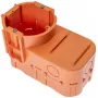 PAWBOL A.0083 dziļā iegremdējamā sadales kārba elektronikai, 68 mm diametrs, oranža