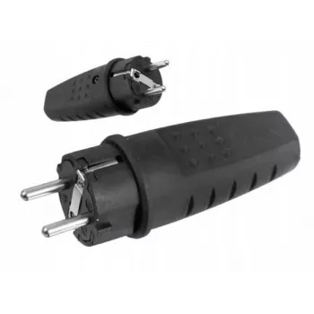 PAWBOL D.3158L LUX pārnēsājamais gumijas spraudnis 250V 16A IP44 Schuko