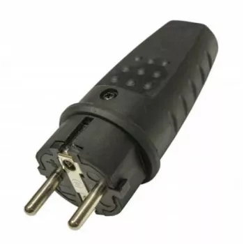 PAWBOL D.3158L LUX pārnēsājamais gumijas spraudnis 250V 16A IP44 Schuko