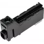 PAWBOL E.4136C BezsKrūvgriežņu Sadales Klemme LZB, 6 Polu, 2.5 mm², 450 V, 24 A, Melna