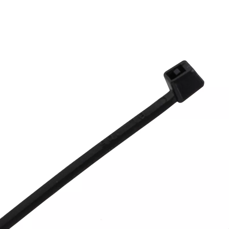 PCBuilder LOCKDOWN 150mm kabeļu saites (100 gab.) - Melns