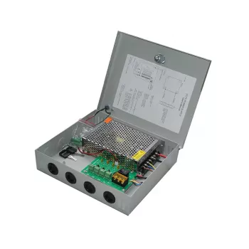 PD Power PCS-120-5M 5 kanālu 12V 10A PTC barošanas bloks CCTV un LED