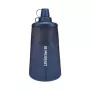 LifeStraw Peak filtrējošā pudele ar saspiešanas mehānismu, 650 ml, Mountain Blue
