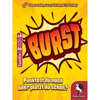 PEGASUS Burst bezvadu spēļu pele balta