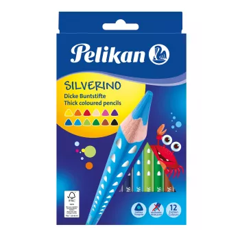Pelikan 700627 krāsainie zīmuļi - 12 gabalu komplekts, dažādas krāsas
