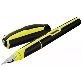 Pelikan Style Neon tintas pildspalva, vidēja gala uzgalis, nerūsējošais tērauds, kārtridžu pildīšana, neona krāsa 939850