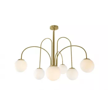 Piekares lampa KAFF 6XE27 Gold