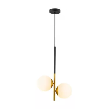 Piekaramā lampa Raile 2xE27 zelta