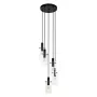 Piekaramo griestu lampa Montefino 97368 5x60W E27 Hroms/Balts